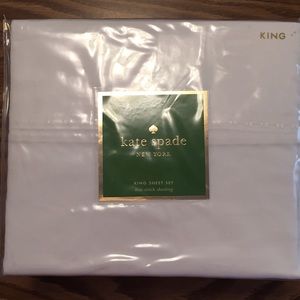 Kate Spade New York King Size Bow Stitch Sheet